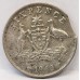 AUSTRALIA 1962 . SIXPENCE . ERROR . 2 COINS . BITTEN EDGE and PLANCHET FLAW